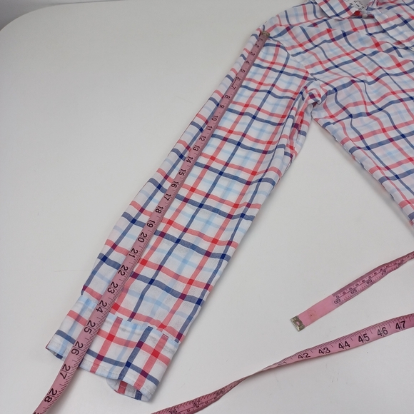 Frank And Eileen Paul Plaid Shirt Size L Men Cotton Long Sleeve Button - Picture 10 of 12